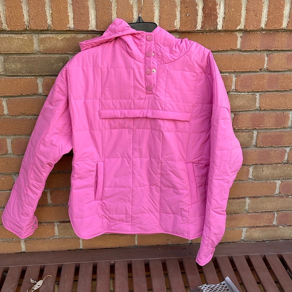 Puffer pullover jacket